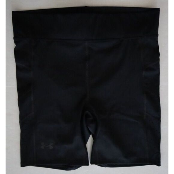 Under Armour 1373218 001 Men's Sz Large Black UA Speedpocket Half Tights Shorts - Picture 4 of 14